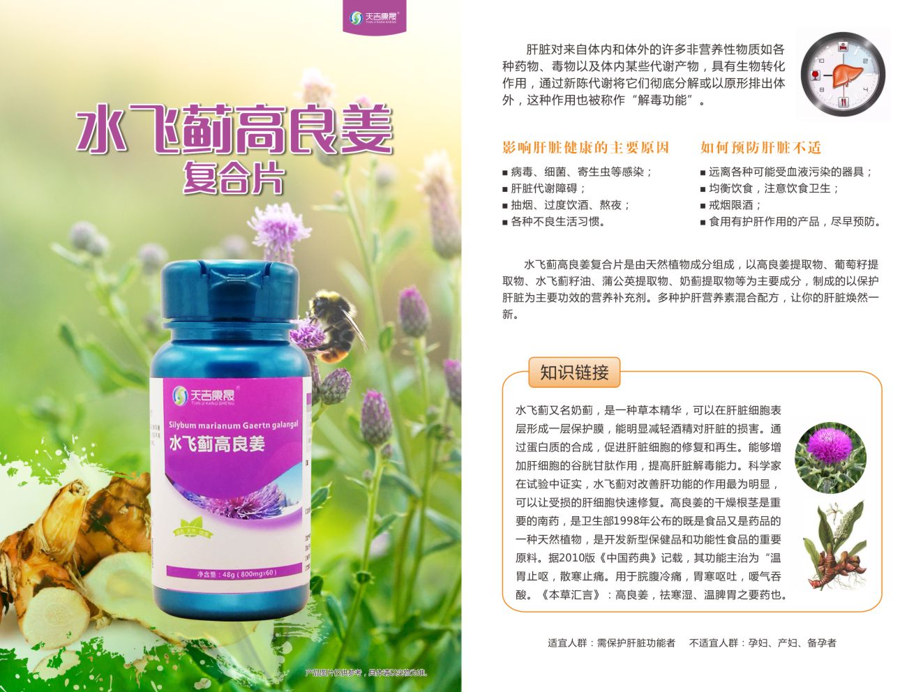 水飞蓟高良姜